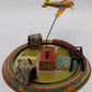 Marx Vintage Aluminum Honeymoon Express Windup Train Toy VG