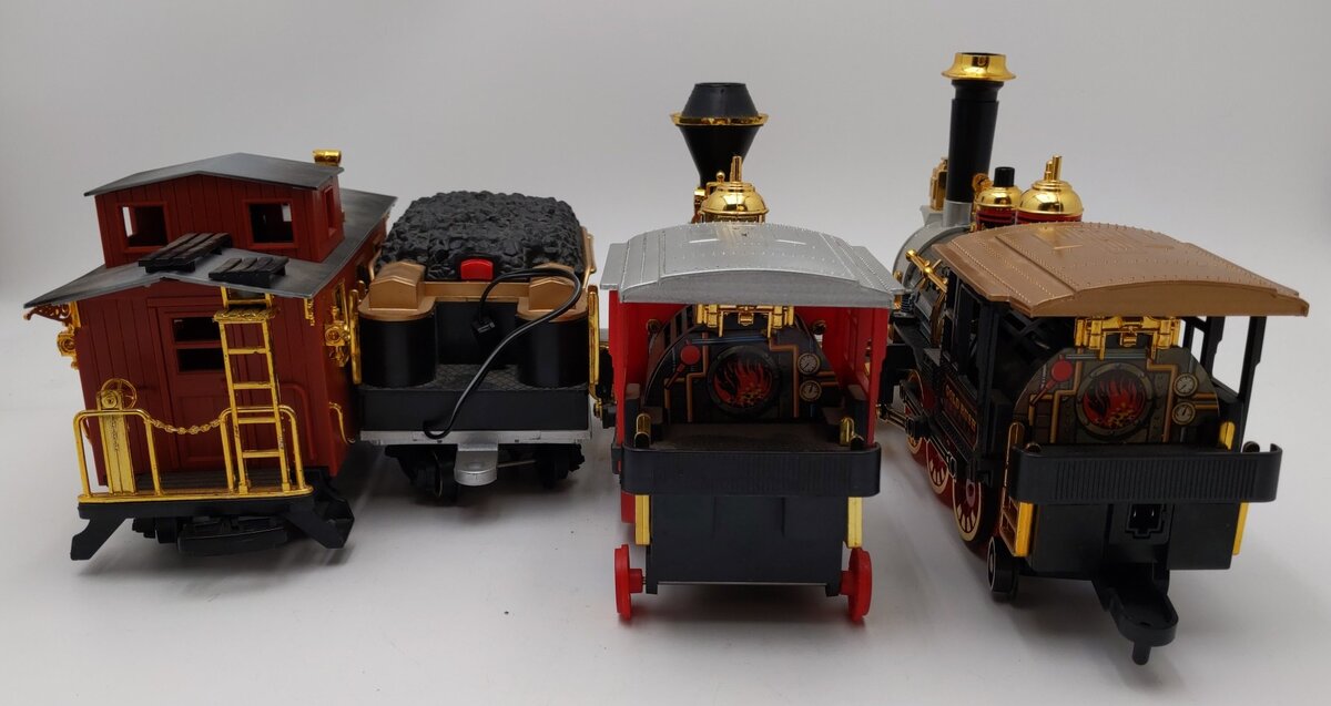 G Scale Assorted Steam Locomotives w/ Tender and Caboose [4] EX