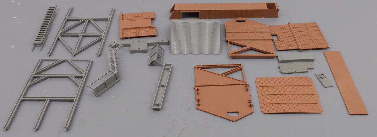 Bachmann 1957 O Plasticville Coaling Station Snap-Fit Building Kit VG/Box