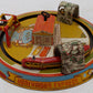 Marx Vintage Aluminum Windup Train Toy VG