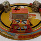 Marx Vintage Aluminum Windup Train Toy VG