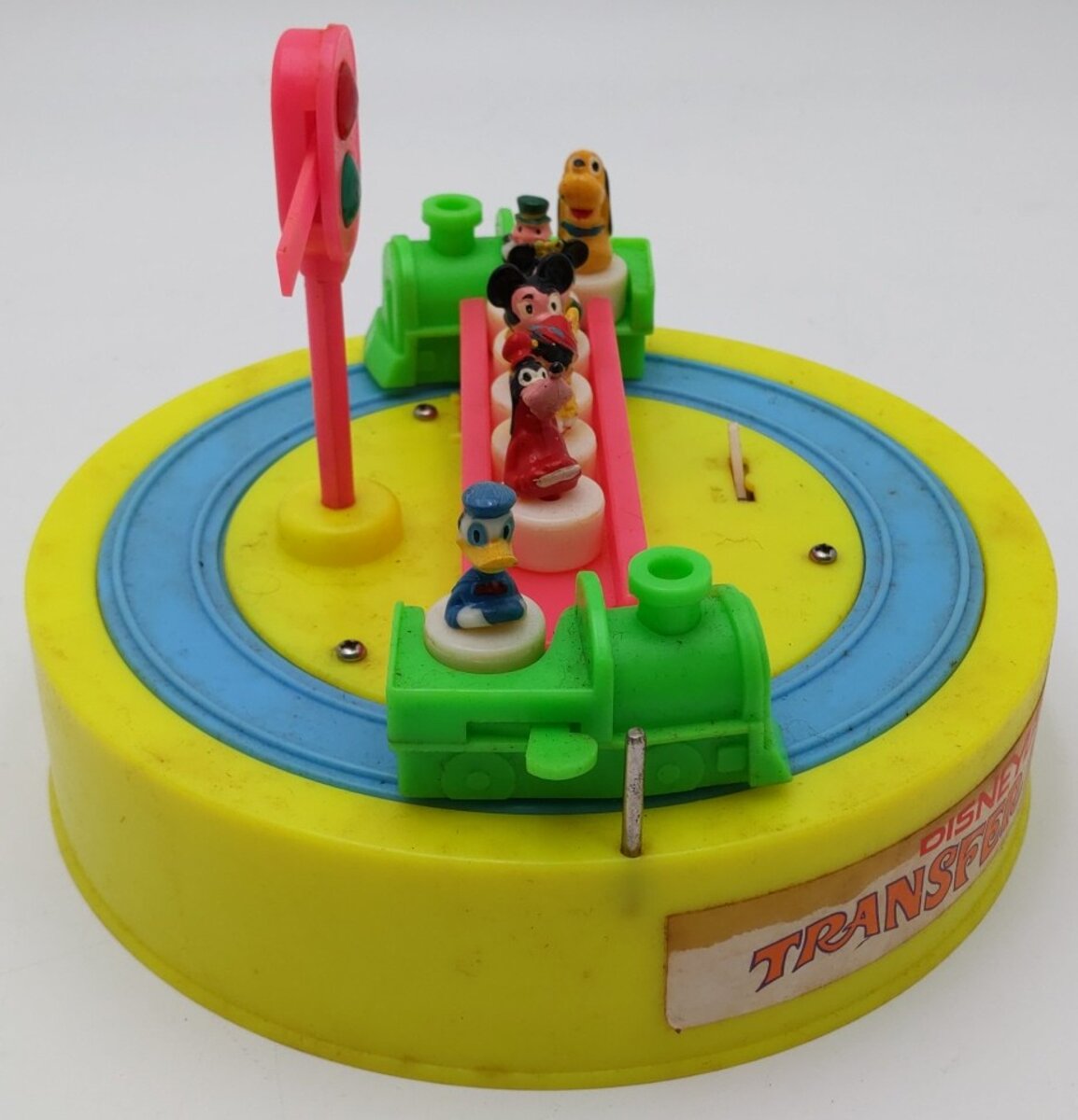 Marx Vintage Walt Disney Disneyland Battery Operated Transfer Train Windup Toy/Box