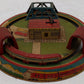 Marx Vintage Aluminum Windup Honeymoon Express Train Toy VG