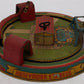 Marx Vintage Aluminum Windup Honeymoon Express Train Toy VG