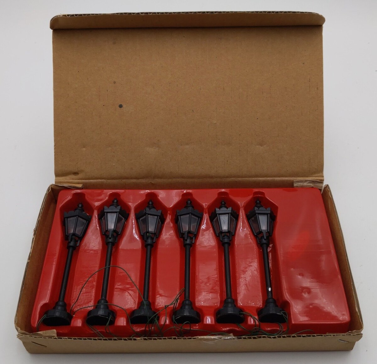 Carol Wright Gifts W9E Vintage Street Lamps [Set of 6] EX/Box