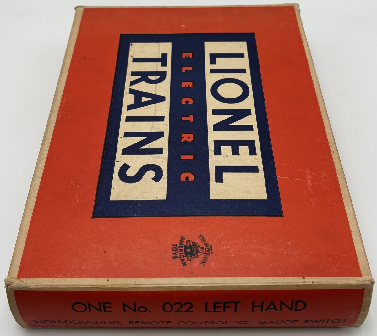 Lionel 022 O Gauge Vintage LH Non-Derailing Remote Control Switch EX/Box