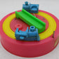 Marx Vintage Disneyland Transfer Train Windup Train Toy VG/Box