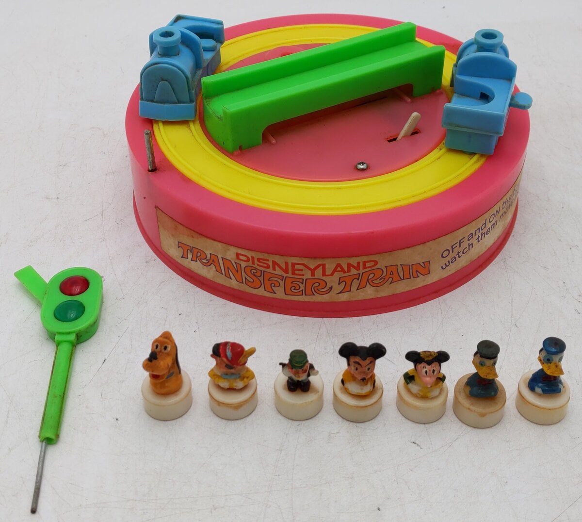 Marx Vintage Disneyland Transfer Train Windup Train Toy VG/Box