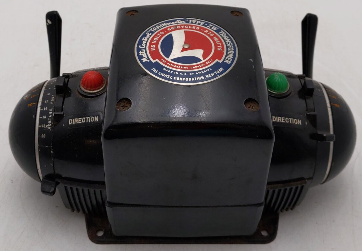 Lionel ZW Vintage O Gauge Trainmaster 275 Watt Transformer with Whistle