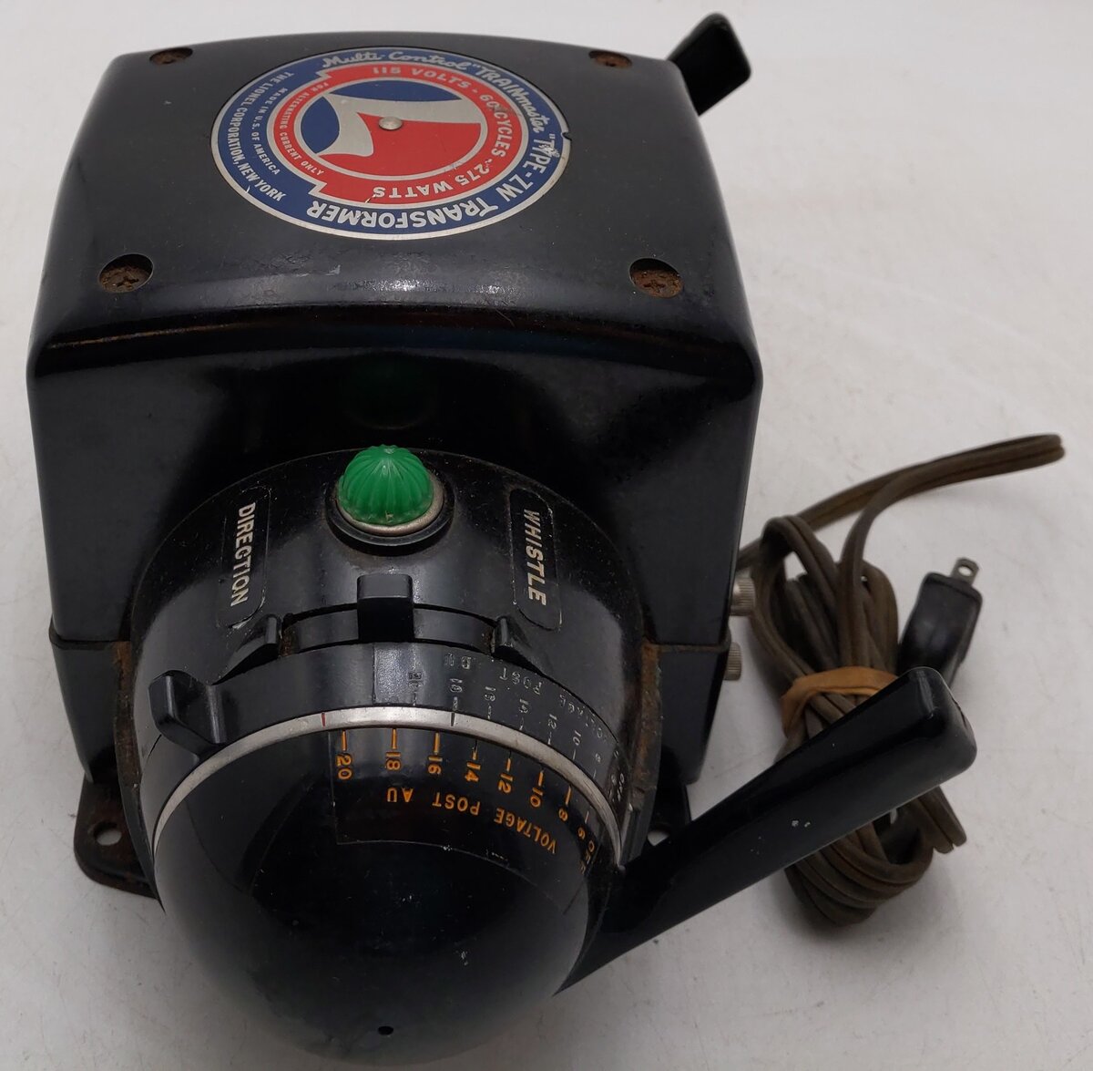 Lionel ZW Vintage O Gauge Trainmaster 275 Watt Transformer with Whistle