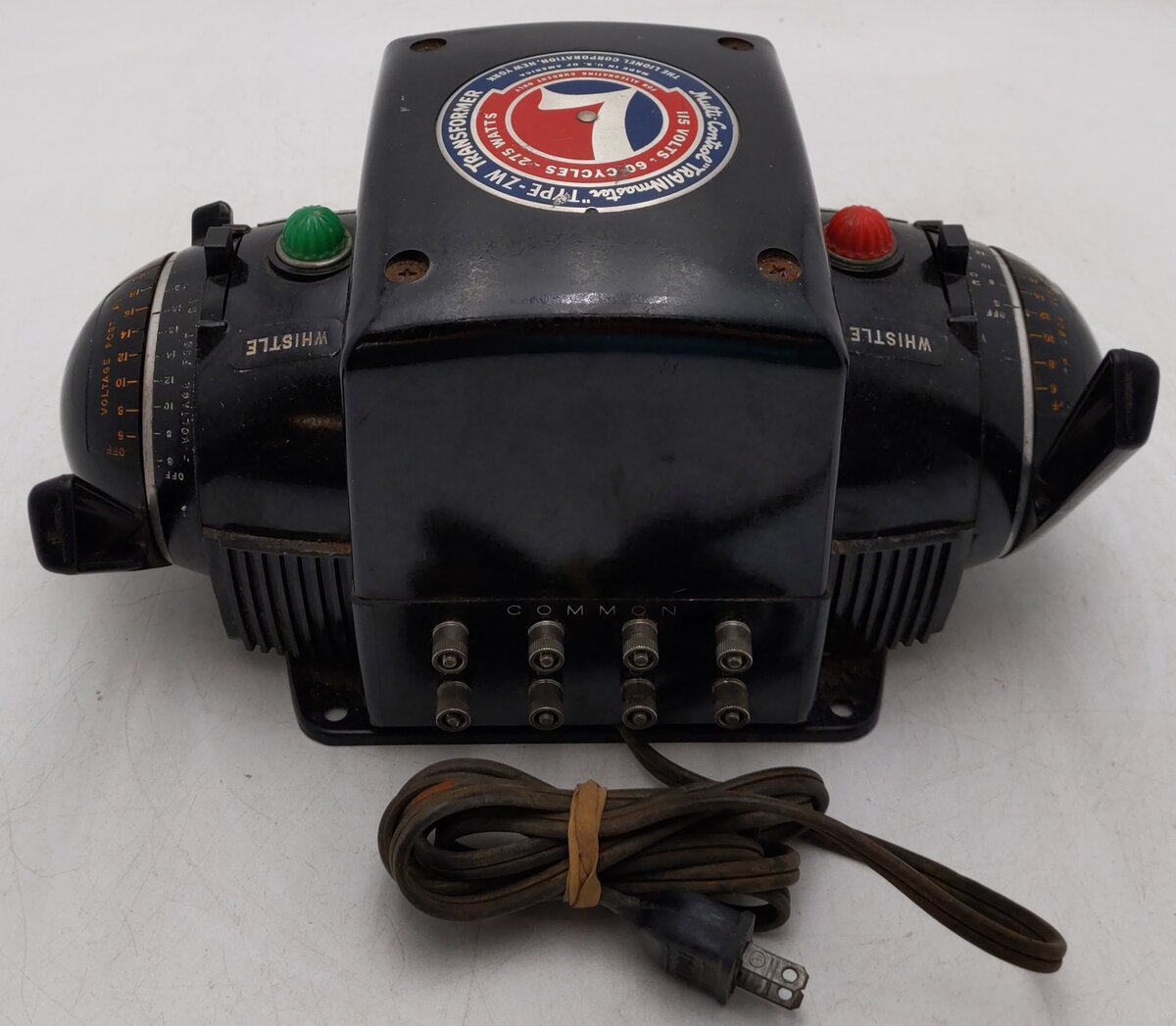 Lionel ZW Vintage O Gauge Trainmaster 275 Watt Transformer with Whistle