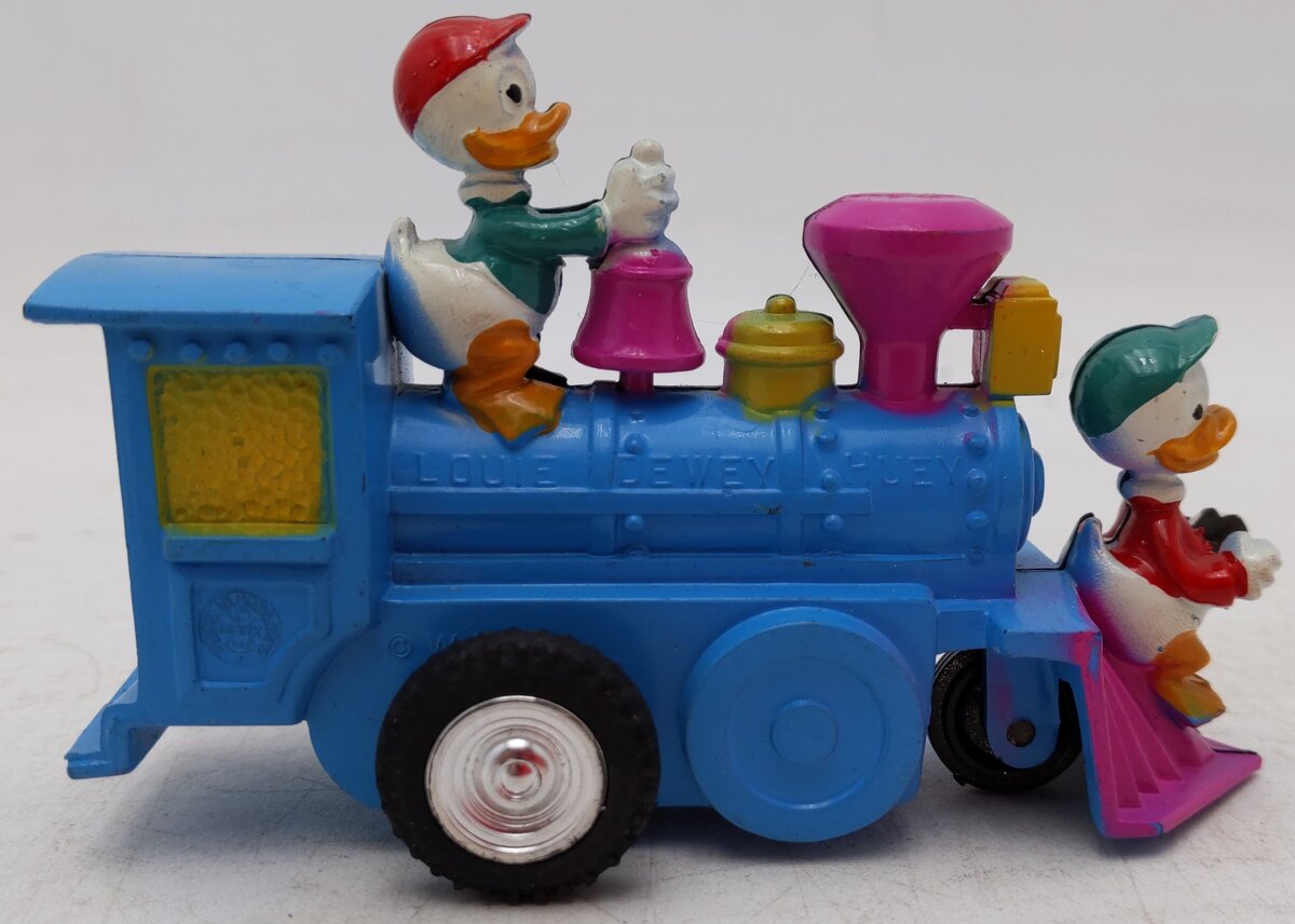 Marx Vintage Disney Friction Steam Locomotive Toy VG/Box