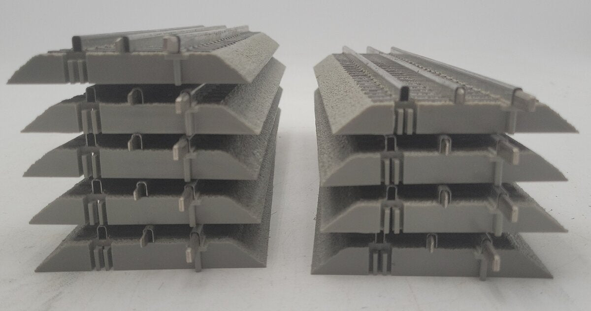 Lionel 6-12014 O Gauge FasTrack 10" Straight Track (9) EX