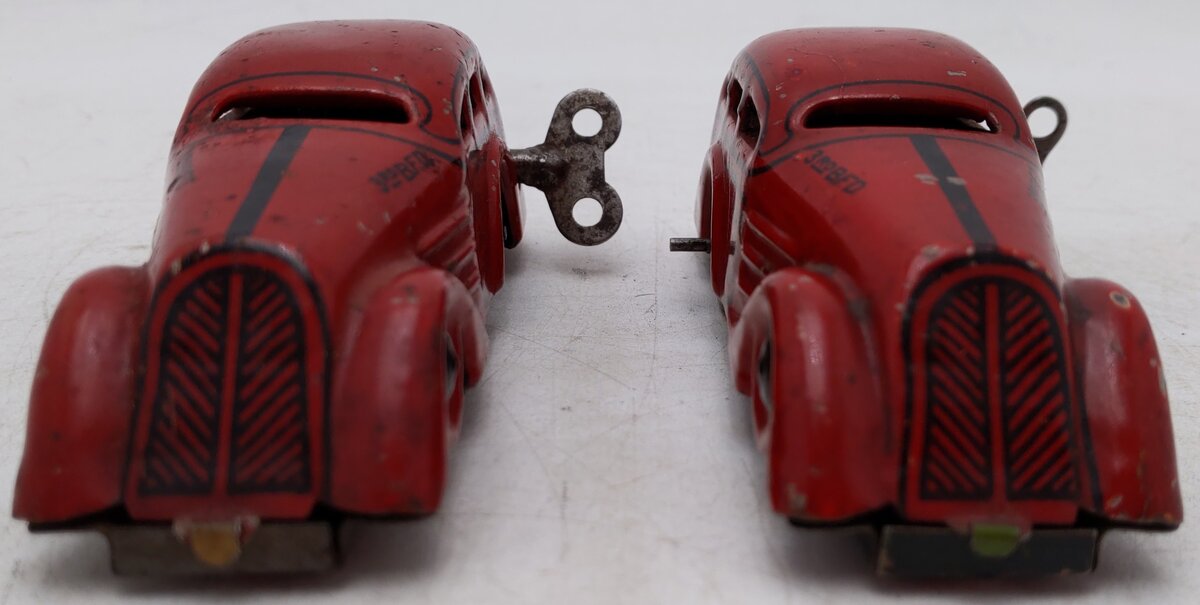 Marx Vintage Tricky Fire Chief Where's the Fire Wind Up Car Toy VG