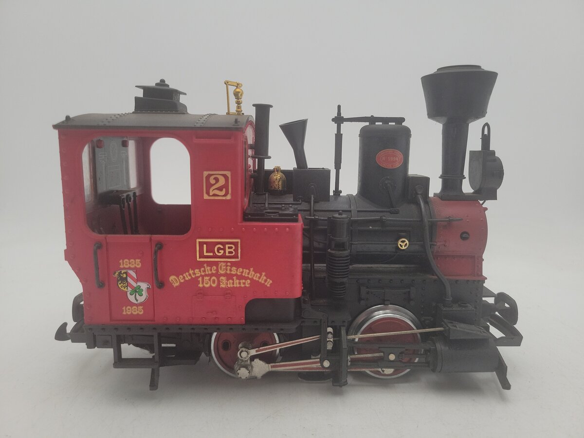 LGB 2020 G 150th Year 0-4-0 Steam Locomotive VG