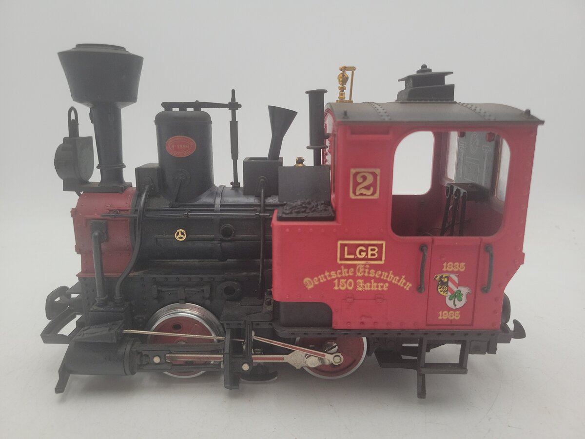 LGB 2020 G 150th Year 0-4-0 Steam Locomotive VG