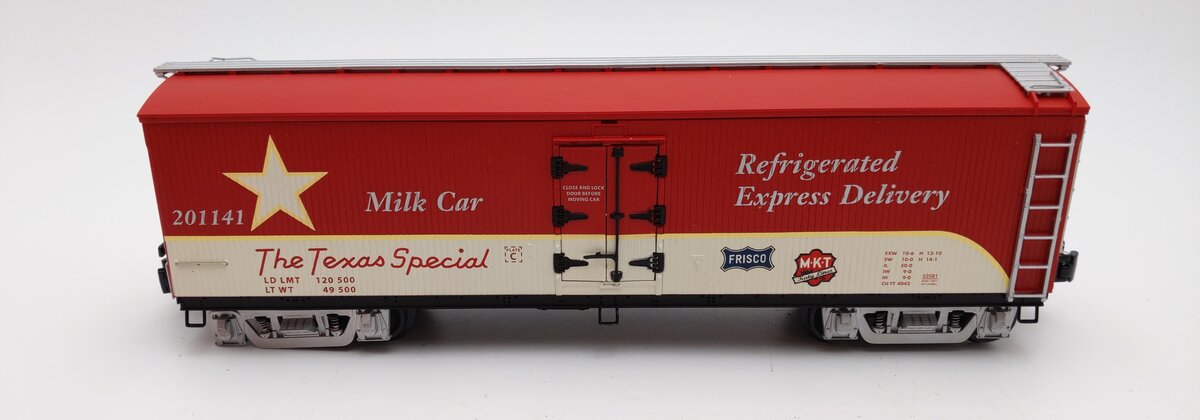 Lionel 6-52581 O Gauge Texas Special "Dallas 2011" Milk Car #201141 VG/Box