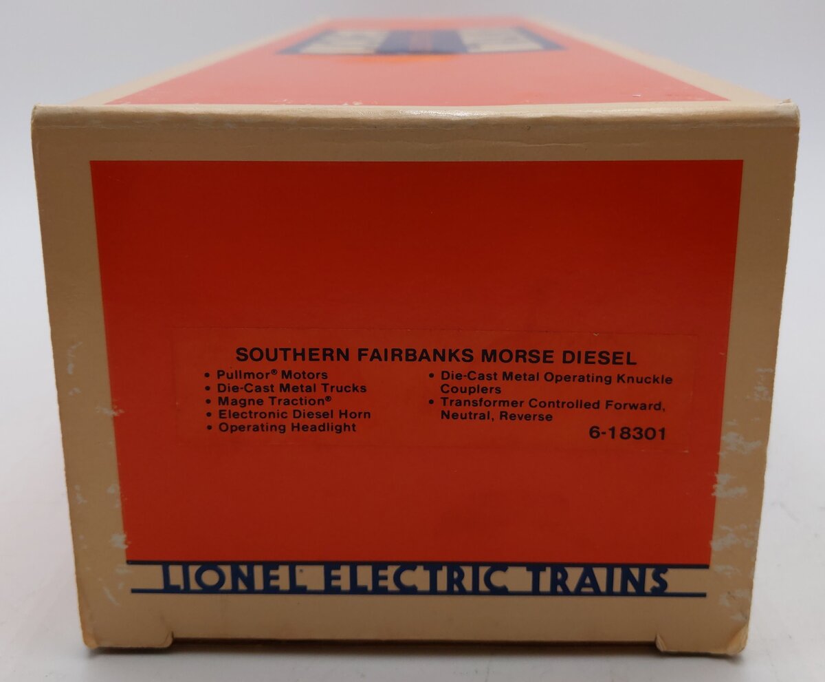 Lionel 6-18301 O Southern Fairbanks Morse Trainmaster Diesel Locomotive #8301 EX/Box