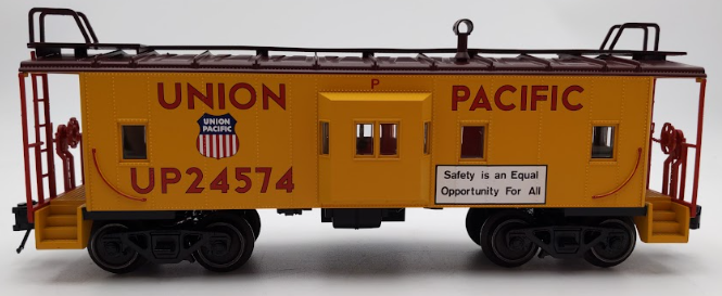 Atlas 2001741-1 O Gauge Union Pacific Bay Window Caboose #24574 (3Rail) EX/Box
