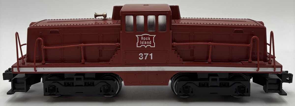 Lionel 6-18907 O Gauge Rock Island 44 Ton Powered Diesel Locomotive #371 EX