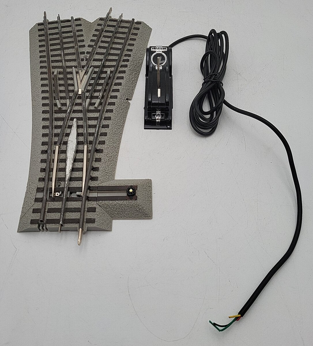 Lionel 6-81954 O-72 22-1/2 12"  Remote Command Wye Fastrack Switch Turnout VG
