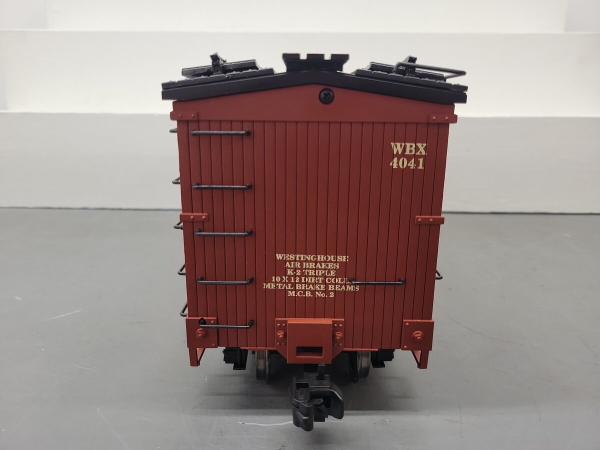 USA Trains 16398 G Scale Whitebread Pale Ale Refrigerator Car EX