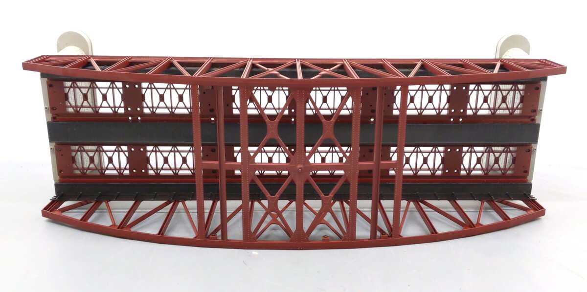 MTH 40-1058 2-Track Steel Arch Bridge EX