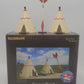 Bachmann 35205 HO Teepee Hotel 2 Teepees w/Arrow Built Up EX/Box