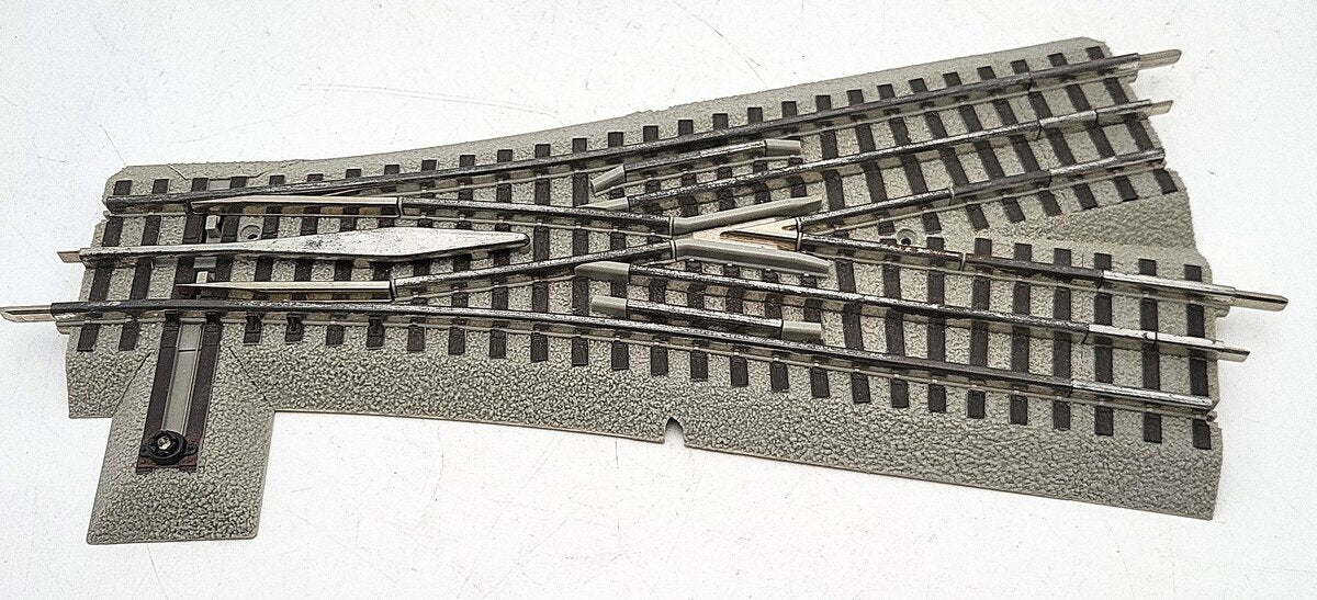 Lionel 6-81954 O-72 Gauge 22-1/2 12" Remote Command Wye Fastrack Switch Turnout EX