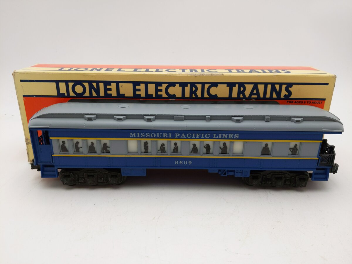 Lionel 6-16079 O Gauge Missouri Pacific Observation Car #6609 EX