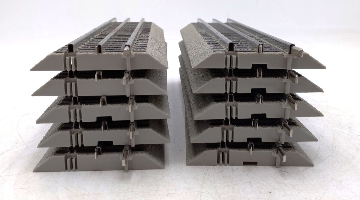 Lionel 6-12014 FasTrack 10" Straight Track (10) EX