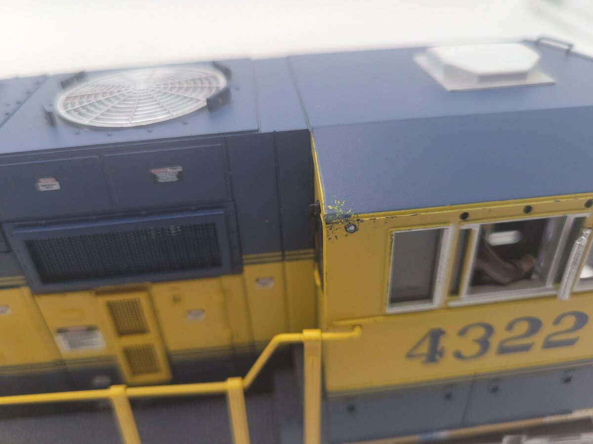 MTH O Gauge Alaska Powered Diesel Locomotive w/PS3 #4322 EX