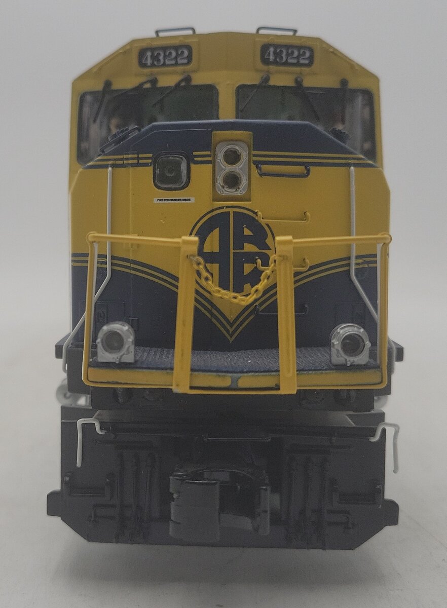 MTH O Gauge Alaska Powered Diesel Locomotive w/PS3 #4322 EX
