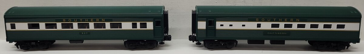 Lionel 6-25126 Southern Streamliner Passenger Car (Set of 2) LN/Box