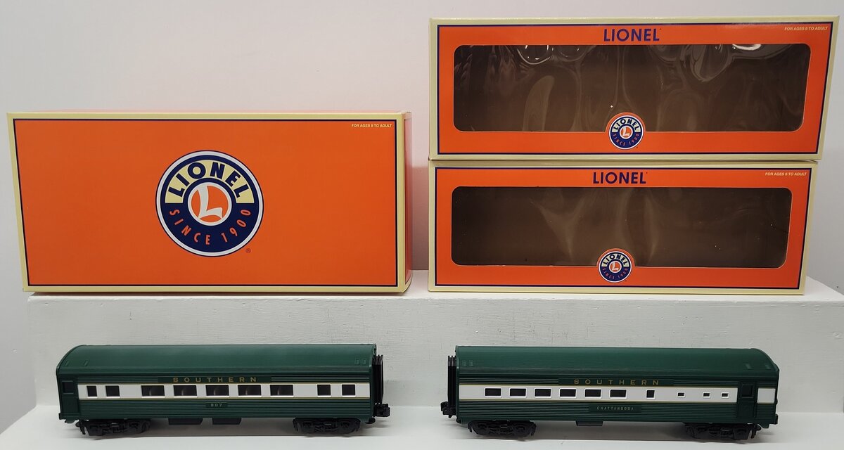Lionel 6-25126 Southern Streamliner Passenger Car (Set of 2) LN/Box