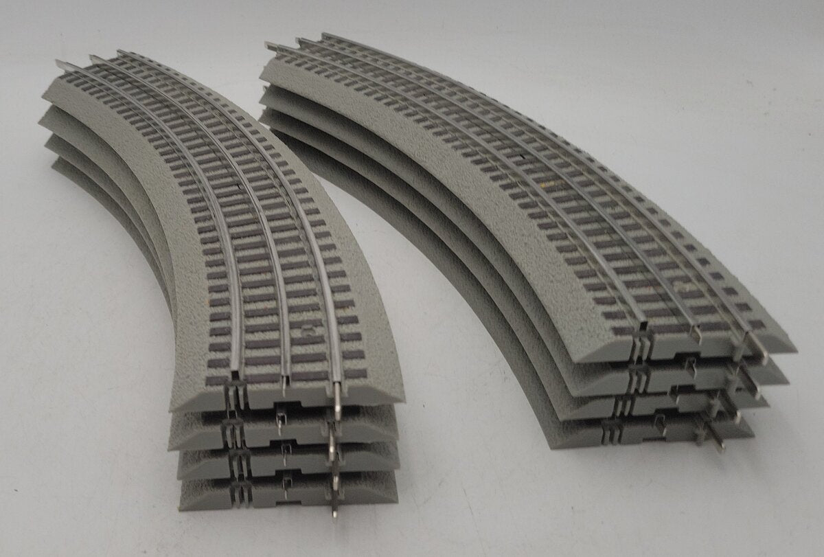 Lionel 6-12015 O FasTrack O36 45-Degree Curved Track (8) EX
