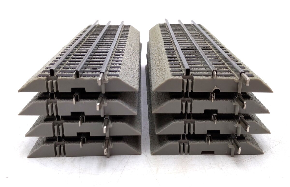 Lionel 6-12014 FasTrack 10" Straight Track (8) EX