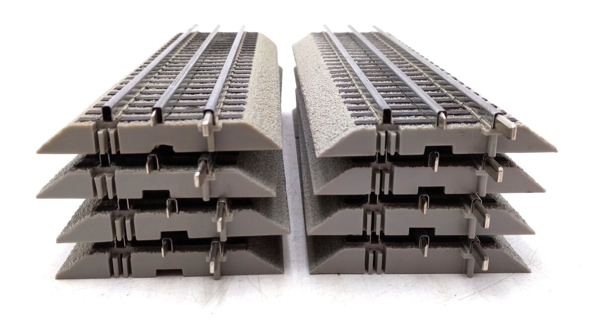 Lionel 6-12014 FasTrack 10" Straight Track (8) EX