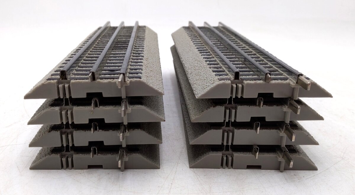 Lionel 6-12014 FasTrack 10" Straight Track (8) EX