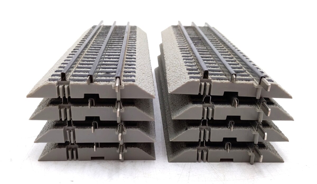 Lionel 6-12014 FasTrack 10" Straight Track (8) EX