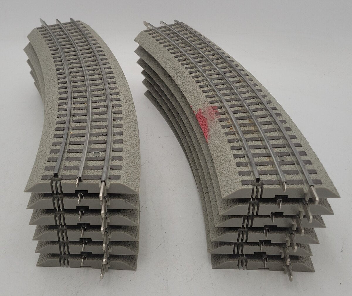 Lionel 6-12043 O FasTrack O48 Curved Track Sections (12) EX