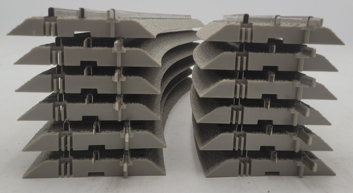 Lionel 6-12043 O FasTrack O48 Curved Track Sections (12) EX