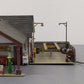Woodland Scenics BR5849 O Built-&-Ready Ethyl's Gas & Service Building EX/Box
