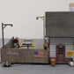 Woodland Scenics BR5849 O Built-&-Ready Ethyl's Gas & Service Building EX/Box
