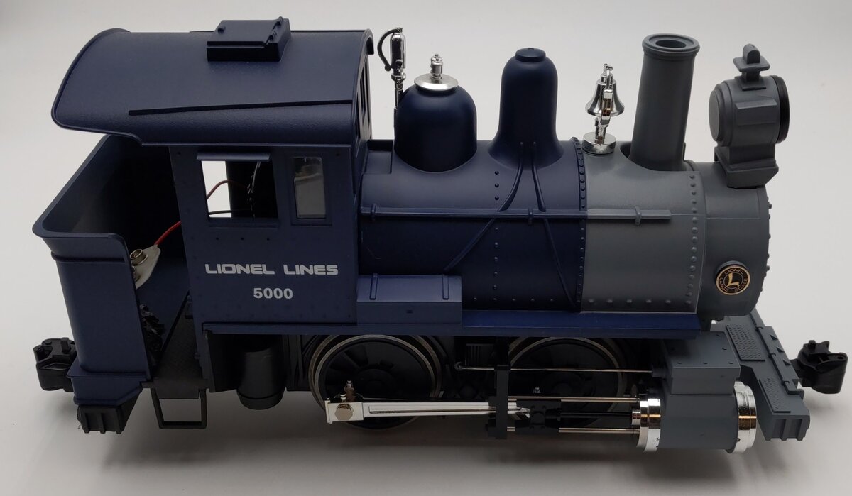 Lionel 8-55000 G Scale 0-4-0 Steam Locomotive w/Railscope Video Camera #5000 LN/Box