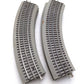 Lionel 6-12015 O FasTrack O36 45-Degree Curved Track (8) EX