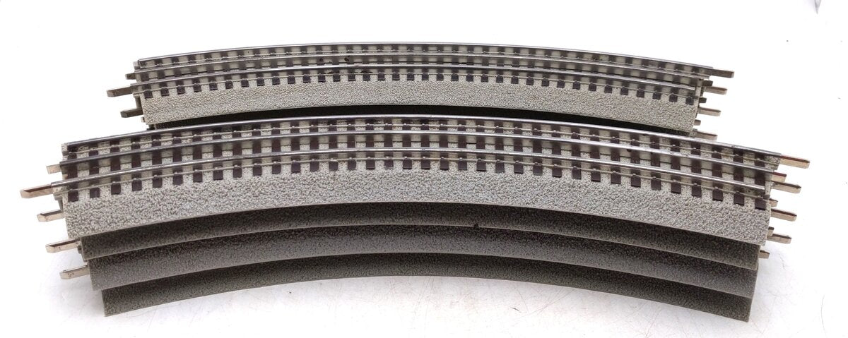 Lionel 6-12015 O FasTrack O36 45-Degree Curved Track (8) EX