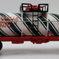Lionel 6-36108 O Gauge Candy Cane Single Dome Tank Car LN/Box