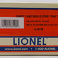 Lionel 6-36108 O Gauge Candy Cane Single Dome Tank Car LN/Box