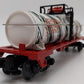 Lionel 6-36108 O Gauge Candy Cane Single Dome Tank Car LN/Box